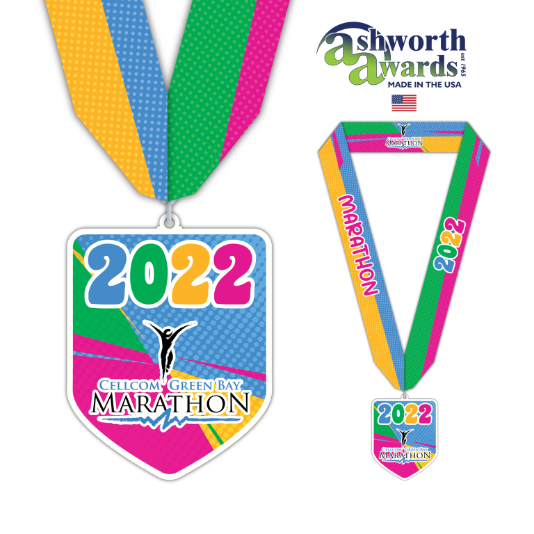 2022 Medals & TShirts Green Bay Marathon